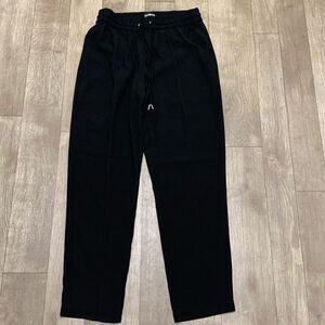 Womens Express Tapered Drawstring Pocket Mid Rise Pull On Work‎ Pants